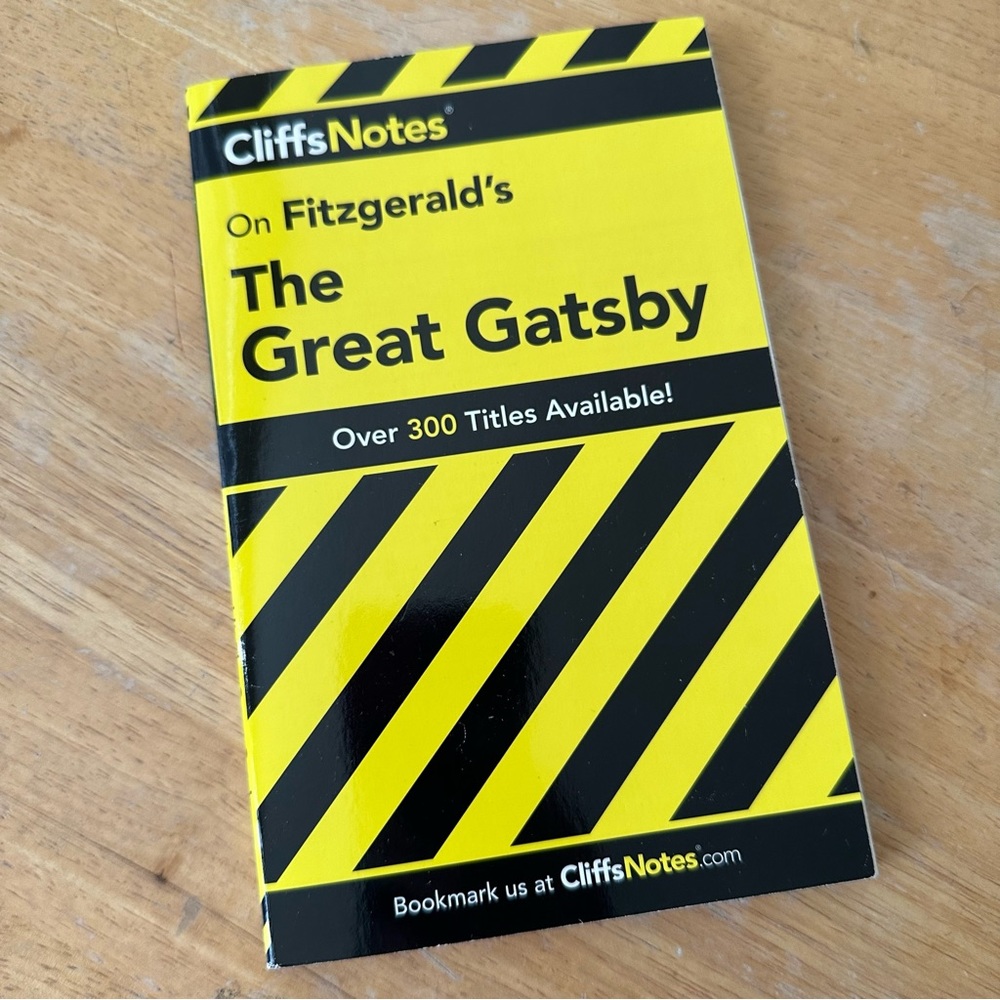 CliffNotes on Fitzgerald, The Great Gatsby